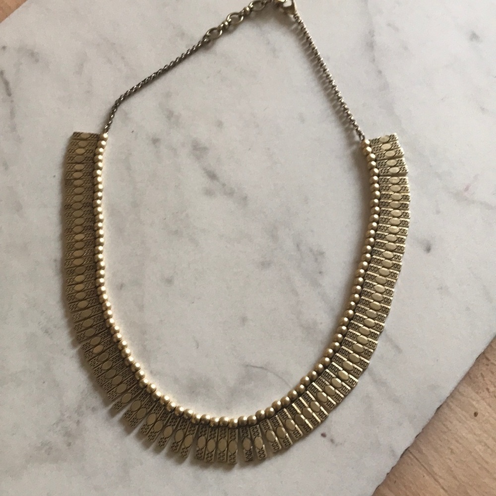 Simple bohemian statement necklace